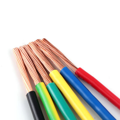 Купить IEC 60227 4mm BV Твердопрокатный медный проволока индивидуальный изоляционный кабель из ПВХ online manufacture