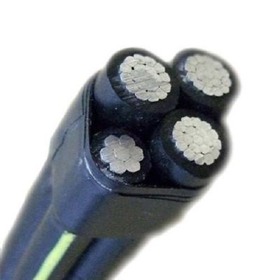 Купить Аэростанционный сборник XLPE изолированный алюминиевый кабель 4 ядра 16 мм 35 мм 95 мм для низкого напряжения online manufacture