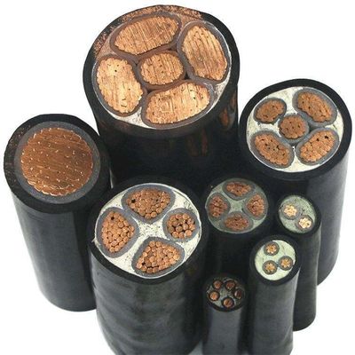 Настраиваемая длина 0.6/1KV NYY Медный проводник XLPE PVC кабель электропитания