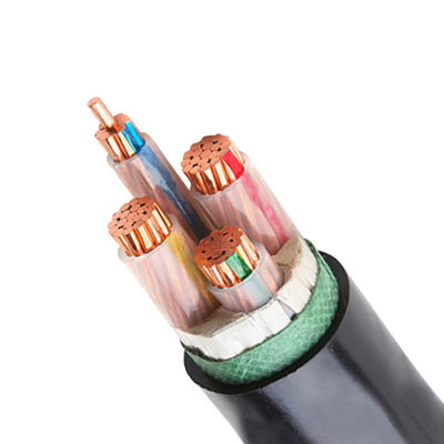 Нагреватель длины 0.6/1kv XLPE Изолированный ПВХ обшитый Cu проводник 4X25 1X16 мм