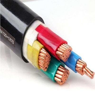 4x120 мм ПВХ куртка 3-фазный бронированный кабель питания для подземных электрических нужд