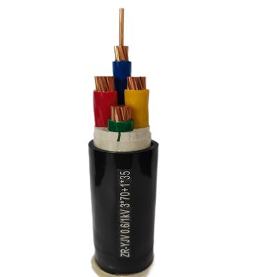 Низкое напряжение 4x16-185mm2 Кабель питания Cu XLPE SWA PVC с сертификатом ISO9001/CCC/CE
