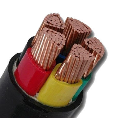 XLPE изоляционный кабель 2*10mm2 ПВХ покрытие PE Медный проводник одноядерный питательный кабель
